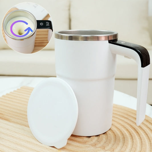 Electric Coffee Mug USB Rechargeable Automatic Magnetic Cup IP67 Waterproof Food-Safe Stainless Steel For Juice Tea Milkshake Kitchen Gadgets
